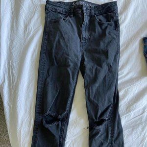American Eagle black jeggings